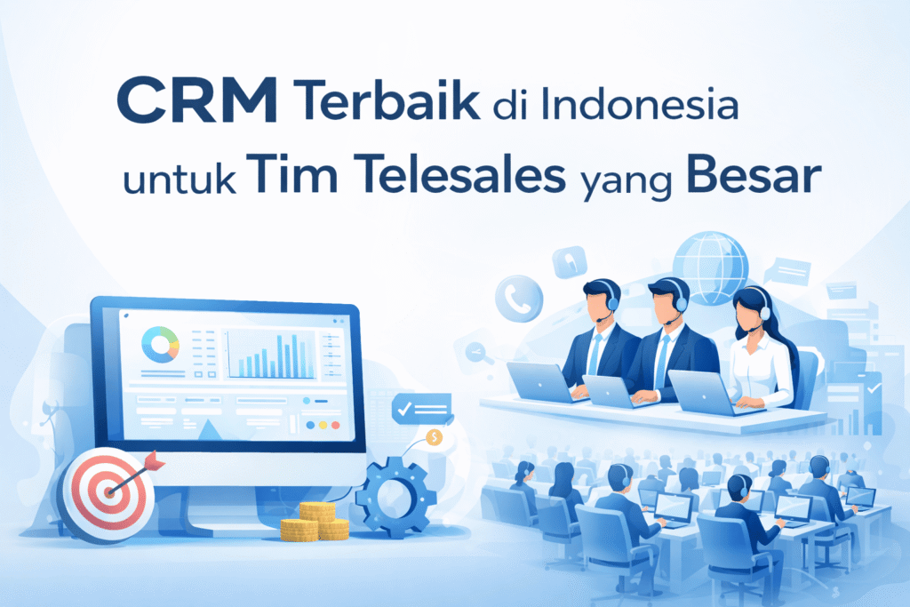 crm terbaik untuk tim telesales besar